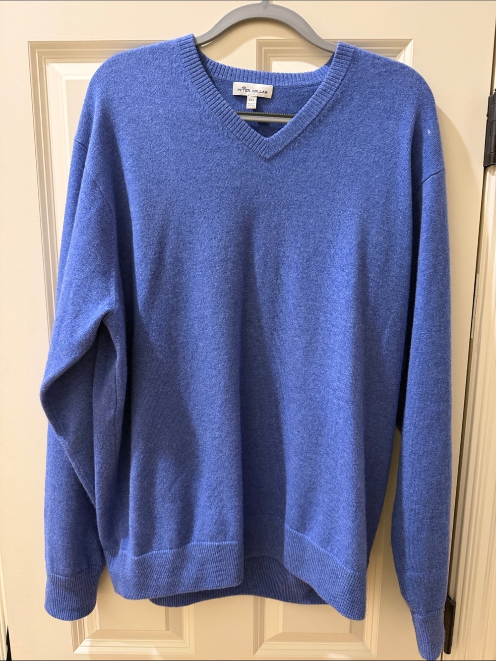 Peter Millar Men’s V-Neck Sweater in Periwinkle